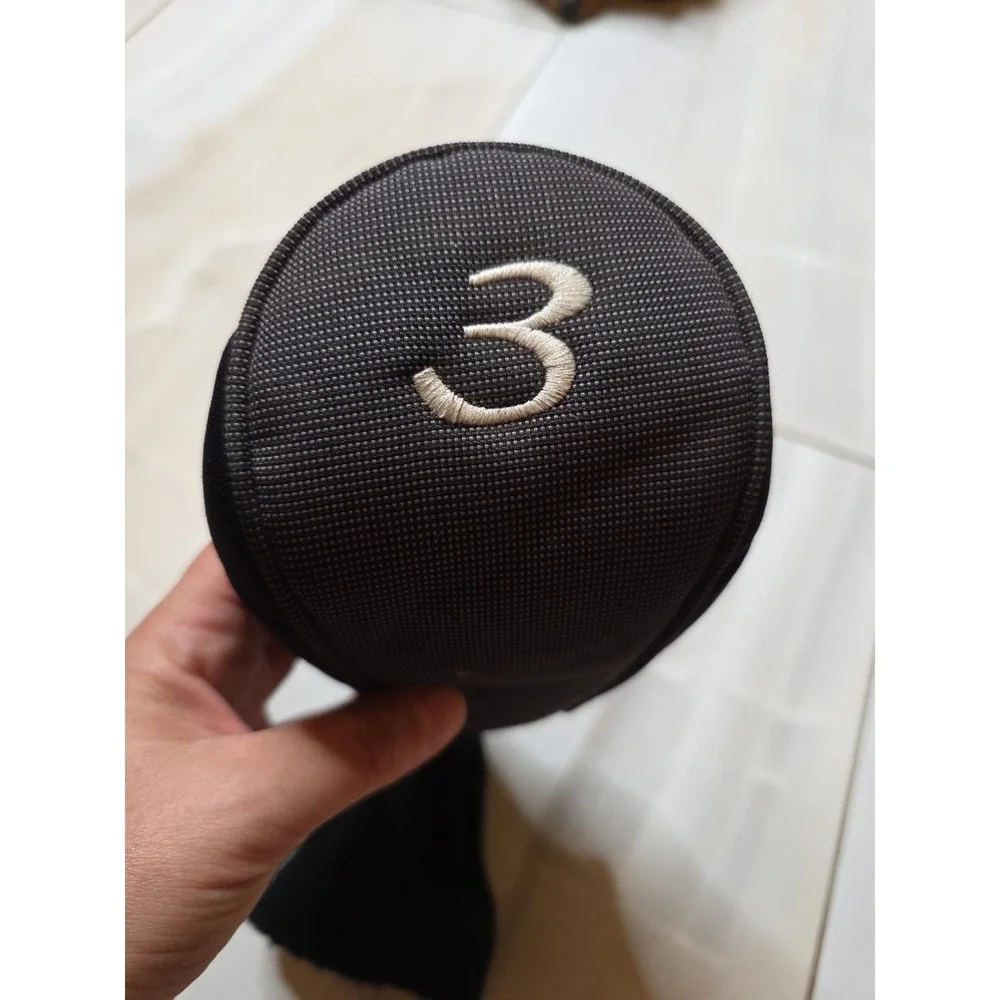 3 IRON FUZZY SOCK HEADCOVER BLACK RH‎ OR LH